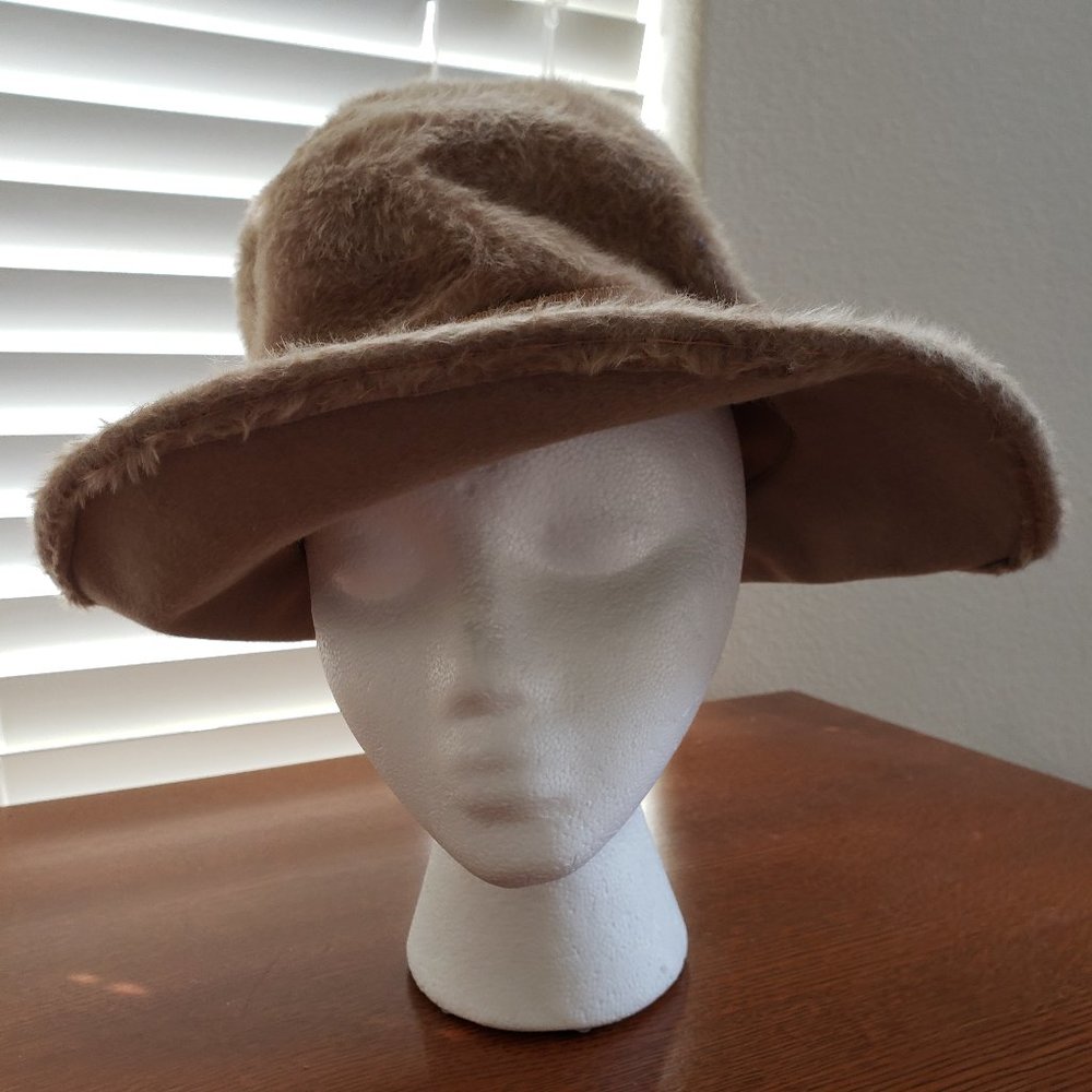 Vintage Betmar Angora Tan Hat
